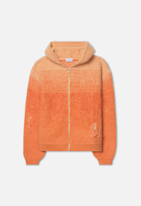 JOHN ELLIOTT Gradient Mohair Full-zip Mens Apparel